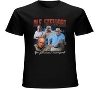 CAIQI Vintage Alf Stewart Home & Away Homage T Shirt Funny 90s Tee Men's Tees Black L