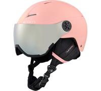 Cairn - Casco da sci/snowboard con visiera - Android Visor J Mat Pastel Coral - Taglia Bambino 51-53 cm - Rosa