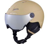 Cairn - Casco da sci con visiera - Android Visor Mat Linen - Taglia 54-56 cm - Beige