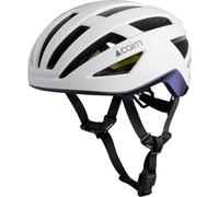 Cairn Atom MIPS, casco da bicicletta, bianco 58-61cm Shiny White Cameleon