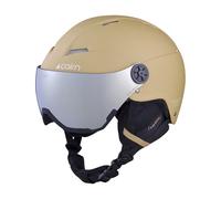 Cairn - Casco da sci con visiera - Android Visor Mat Linen - Taglia 54-56 cm - Beige