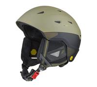 Cairn - Casco da sci - Shuffle Mips® Mat Metallic Forest Black - Taglia 54-56 cm - Kaki