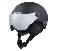 Casco da sci con visiera Cairn Android Visor J (Nero Opaco) Bambino 48-50 cm