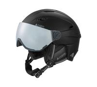 Cairn - Casco da sci/snowboard con visiera - Electron Visor Noir Mat - Taglia 53-54 cm - Nero