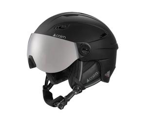Cairn - Casco da sci/snowboard con visiera - Electron Visor Noir Mat - Taglia 55-56 cm - Nero