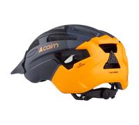 Cairn Prism XTR II, casco da ciclismo, nero 58-61cm Mat Black Neon Orange
