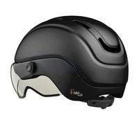 Casco da bici Cairn FUSE Visiera Mat Metallic Nero taglia M - Nouvo