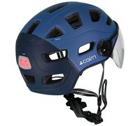Casco con visiera Cairn Quartz Bleu