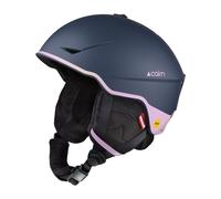 Cairn - Casque de ski/snowboard - Rise Mips® Mat Night Sky Lilac - Taglia 54-56 cm - Blu navy