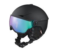 Cairn - Casque de ski/snowboard - Rise Visor Pure Mat Black Cameleon - Taglia 54-56 cm - Nero