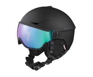 Cairn - Casque de ski/snowboard - Rise Visor Pure Mat Black Cameleon - Taglia 54-56 cm - Nero