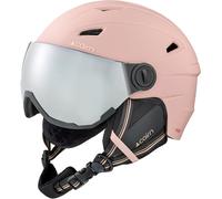 Cairn - Casco da sci/snowboard con visiera - Electron Visor Mat Dust Pink - Taglia 55-56 cm - Rosa