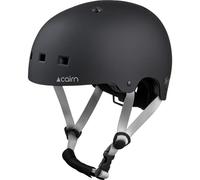 Cairn Eon J, casco da bicicletta, junior, nero 53-55cm Mat Black Agate Gray