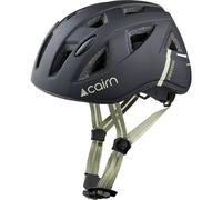 Cairn Kustom, casco da bicicletta, junior, nero 52-56cm Mat Black Agate Gray