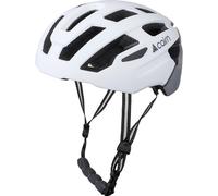 Cairn Prism II, casco da bicicletta, bianco/grigio 52-55cm Mat White Pearl