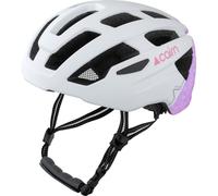 Cairn Prism J II, casco da ciclismo, junior, bianco 52-55cm Mat White Facet