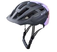 Cairn Prism XTR II J, casco da ciclismo, junior, nero 52-55cm Mat Black Lilac