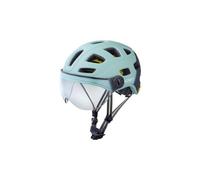 Cairn quartz visor led usb mips urban helmet light green