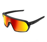 Occhiali da sole cairn roc unisex nero rosso