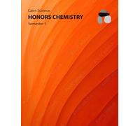 Cairn Science Honors Chemistry Semester 1
