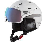 Casco visiera Cairn Shuffle S-visor Evolight Nxt (White) 59-61 cm