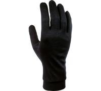 Cairn Silk, guanti interni, uomo, nero 10,5 Black
