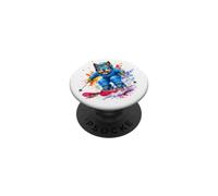 Cairn Terrier Cane Sci Acquerello Splash Art PopSockets PopGrip Adesivo