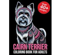 Cairn Terrier Coloring Book For Adults