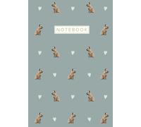 Cairn Terrier Notebook Hardcover: Cute Aesthetic Lined Journal for Cairn Terrier Dog Lovers & Owners | Blue Cover