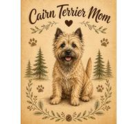 Cairn Terrier Notebook - Rustic Dog Journal for Women - Cute Gift for Cairn Terrier Lovers - 120 Lined Pages