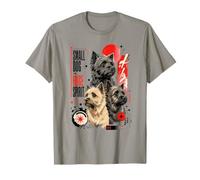 Cairn Terrier Piccolo Cane Enorme Spirito Comico Grafica Maglietta