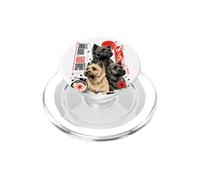 Cairn Terrier Piccolo Cane Enorme Spirito Comico Grafica PopSockets PopGrip per MagSafe