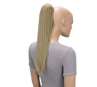 CAISHA 40cm Coda Di Cavallo Lily Posticci Per Capelli Con Pinza Capelli Capelli Extensions Finta Liscio Bionda H70