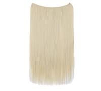 CAISHA 50cm 1 Trama Extension Con Elastico Extension Per Capelli Parrucchino Liscio Resistente Al Calore Biondo Chiaro E116