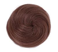 CAISHA Chignon 100% CAPELLI UMANI Updos Parrucchino Chignon Per Capelli Chignon Hepburn Cravatta Per Capelli Marrone H311e