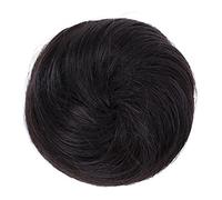 CAISHA Chignon 100% CAPELLI UMANI Updos Parrucchino Chignon Per Capelli Chignon Hepburn Cravatta Per Capelli Marrone Scuro H311g