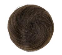 CAISHA Chignon 100% Capelli Umani Updos Parrucchino Per Capelli Hepburn Cravatta Marrone H311d