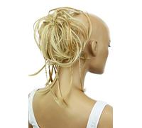 CAISHA Parrucchino Jumbo Elastico Per Capelli Acconciature Da Sposa Chignon Ondulato Biondo Mix G20D