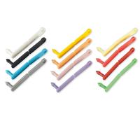 Caisley Marche auricolari ROTOTAG - 100 pezzi con stampa su un solo lato nessuna dimensione bianco