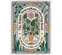Caitlin Keegan The Happy Houseplant Coloring Book (Tascabile)