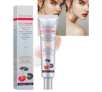 Caiucoco Cc Cream,Korean Color Changing Cc Cream, Tsunamyst Cc Cream,Color Changing Foundation,Color Correcting Cc Cream with Spf 25,Invisible Pore, Even Skin Tone (Light)