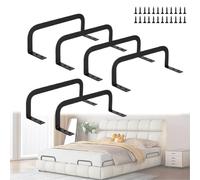 CaiYuanGJ Stabilizzatori per Materasso, 6 Pezzi Supporto Antiscivolo per Materasso, Mantengono Il Materassoes In Posizione, Metallo, per Pannelli Da Letto Massicci Tatami, Letti Sospesi