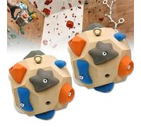 CAIYZH Palla da Arrampicata 3D, Blocco da Arrampicata Artigianale, Palline da Allenamento for Arrampicata, Allena La Forza delle Mani for Gli Scalatori(1 PCS)