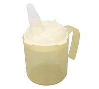 CAIYZH Tazza Con Beccuccio For Adulti Anziani, Anti-rovesciamento Con Cannuccia, Persone Con Difficoltà Di Deglutizione, Aiuta A Prevenire Il Soffocamento For Anziani Disabili In Case Di Cura(Yellow)