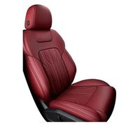 CAIZHICNC coprisedili anteriori Per VW Per Passat B8 2016 2017 2018 2019 2020 Coprisedile auto impermeabile personalizzato cuscino protettivo(Wine Red,DE)