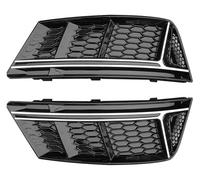 CAIZHICNC Griglia Paraurti per A4 B9 Paraurti Standard 2016 2017 2018 2019 Auto Anteriore Fendinebbia Copertura Modanature Luci