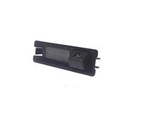 CAIZHICNC per Nissan per Micra K12 2002~2010 per K13 2011 2012 2013 2014 HD CCD 1080P Auto Luce della Targa Videocamera Vista Posteriore di Visione Notturna Auto Telecamera Retromarcia(Camera Relay)