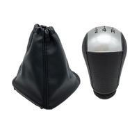 CAIZHICNC Pomello del Cambio 5 velocità Pomello del Cambio Leva Ghetta Boot Copertura Collare per Ford per Transit per Van MK7 2006-2013