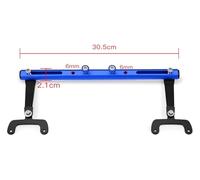 CAIZHICNC Porta Cellulare Impermeabile Per B&M&W C650GT C650 Sport Supporto Manubrio Multifunzione Con Barra Trasversale Navigazione GPS Telefono Moto Anteriore(Blue)