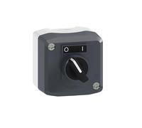 Schneider Electric Harmony XALD Stazione di controllo grigio scuro con interruttore, diametro 22